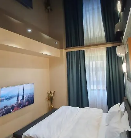아파트 Crystal Luxury Apartment Mamaia Central *